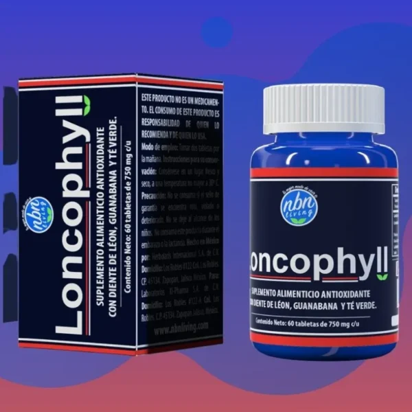 Loncophyll no es un medicamento, sino un complemento nutricional a basa de ingredientes de origen vegetal que estimulan y refuerzan el sistema inmunológico y nutren las células.