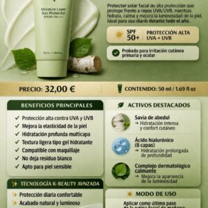 ICD Moisture Layer Sun Protector SPF50+ Pa++++